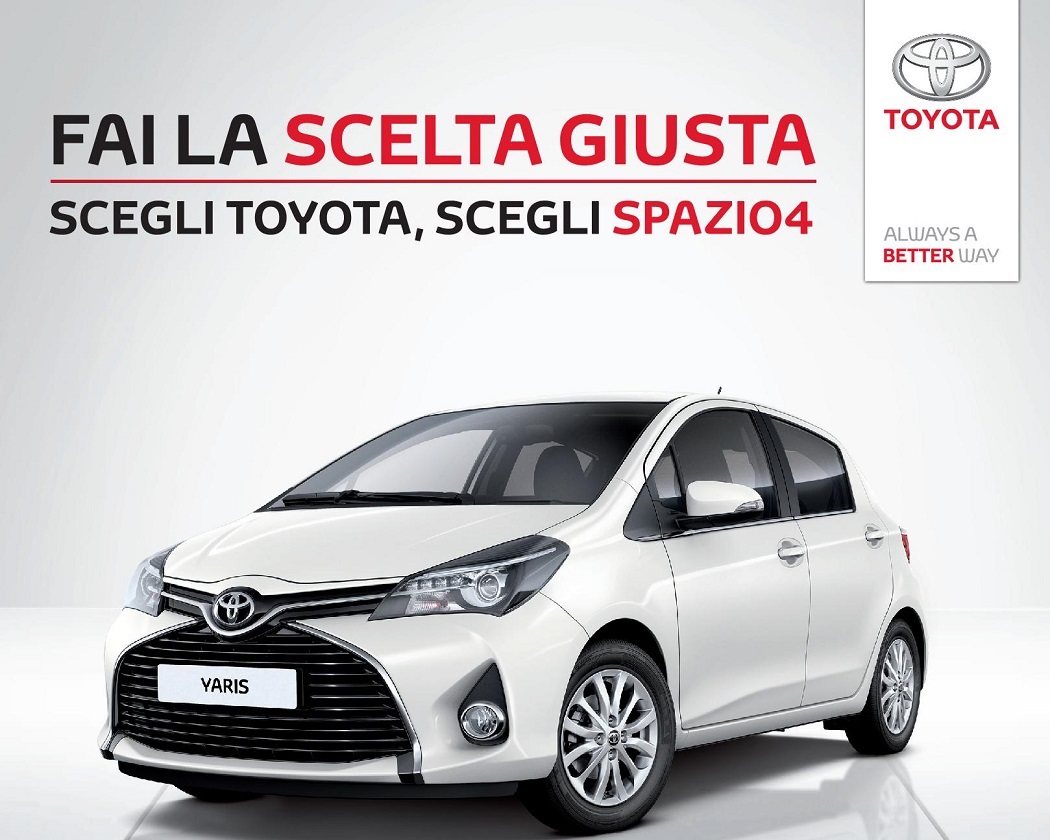 Campagna stampa promozione Yaris