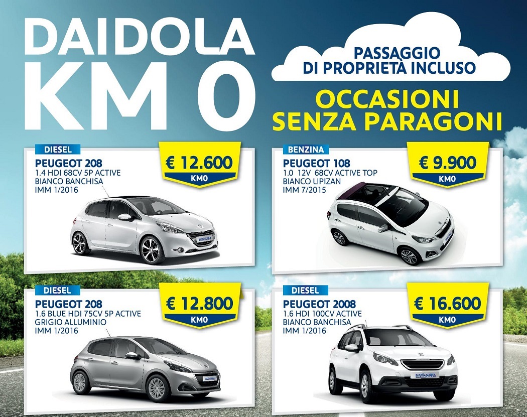 Campagna stampa promo Km0